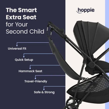 Asiento adicional inteligente diseñado específicamente para su segundo hijo.