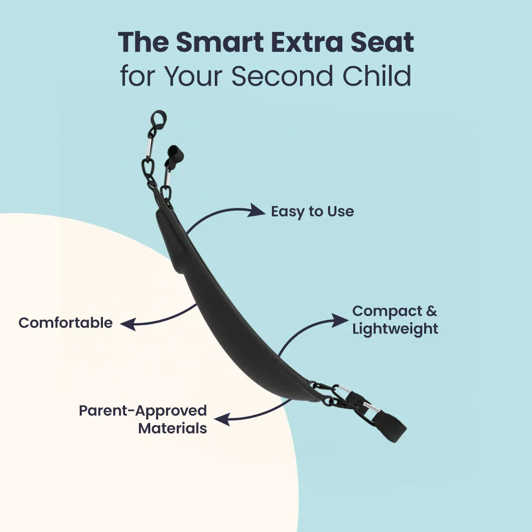 Asiento adicional inteligente diseñado específicamente para su segundo hijo.