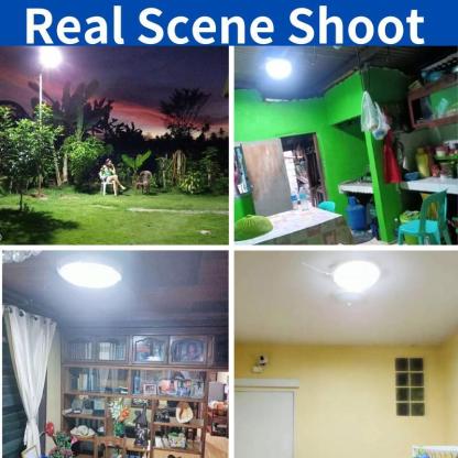 Lámpara de techo LED solar impermeable para interiores SUNNY-S (COMPRA 1 Y LLÉVATE 1 GRATIS)