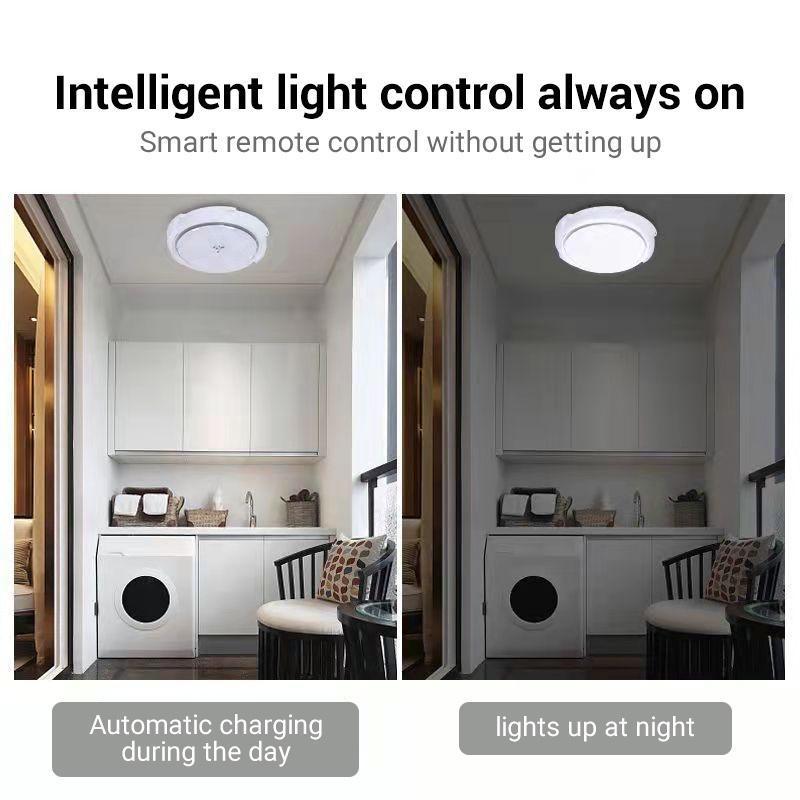 Lámpara de techo LED solar impermeable para interiores SUNNY-S (COMPRA 1 Y LLÉVATE 1 GRATIS)
