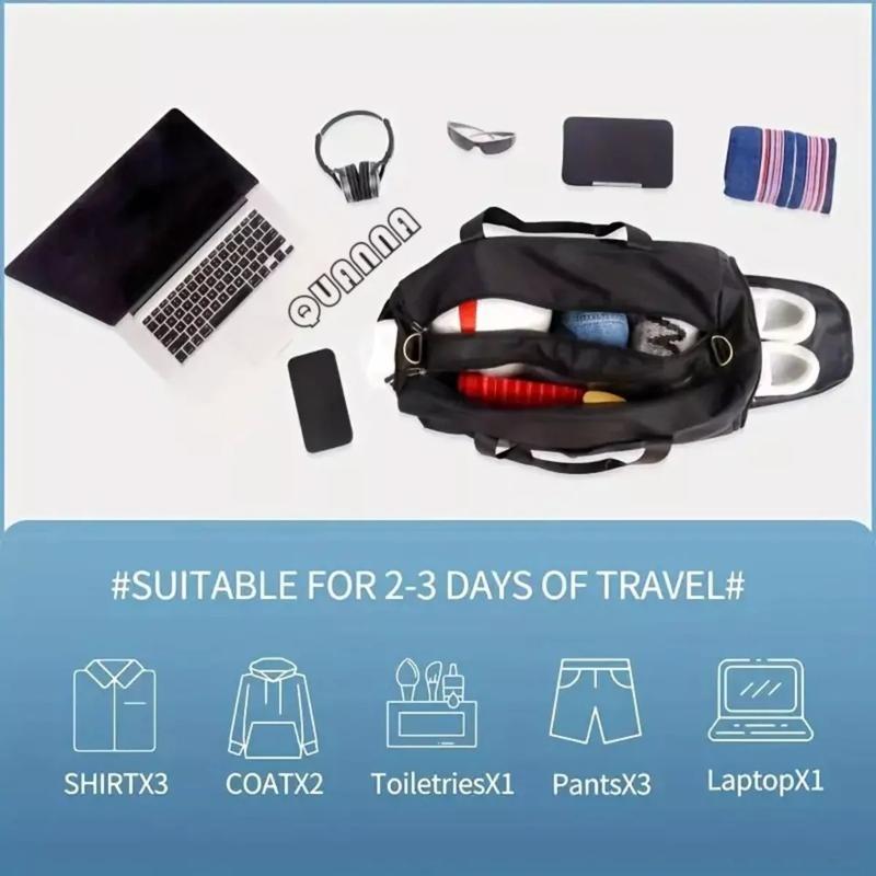 Maleta Bolso Deportiva Bolsa Gym Viaje Mochila Fitness Bag Regalo Ideal para el Día de las Madres de Nylon Ligero Resistente al Agua 47L Gran Capacidad Plegable y Fácil de Llevar Ideal para Viajes y Deportes