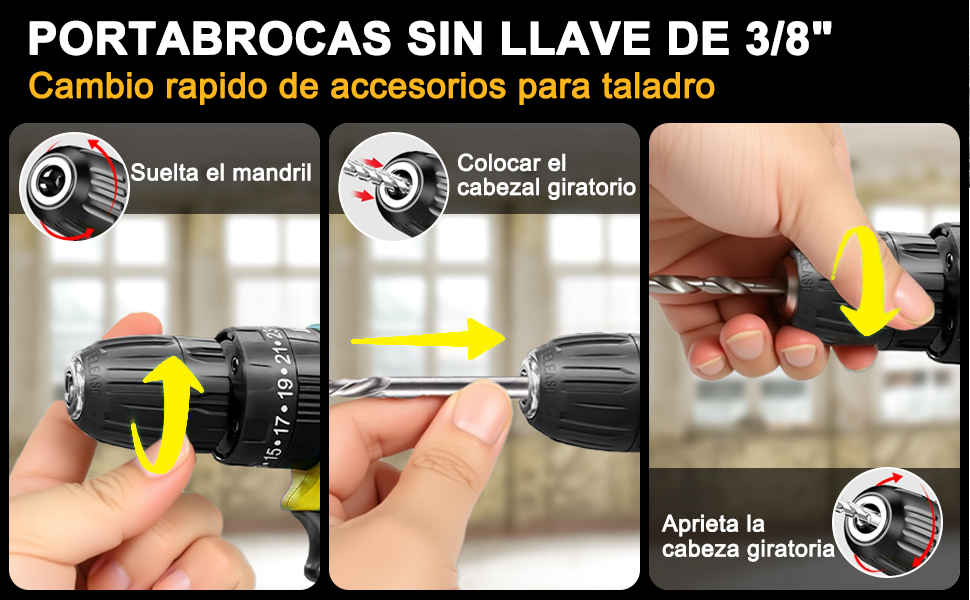 kit de taladros inalámbricos