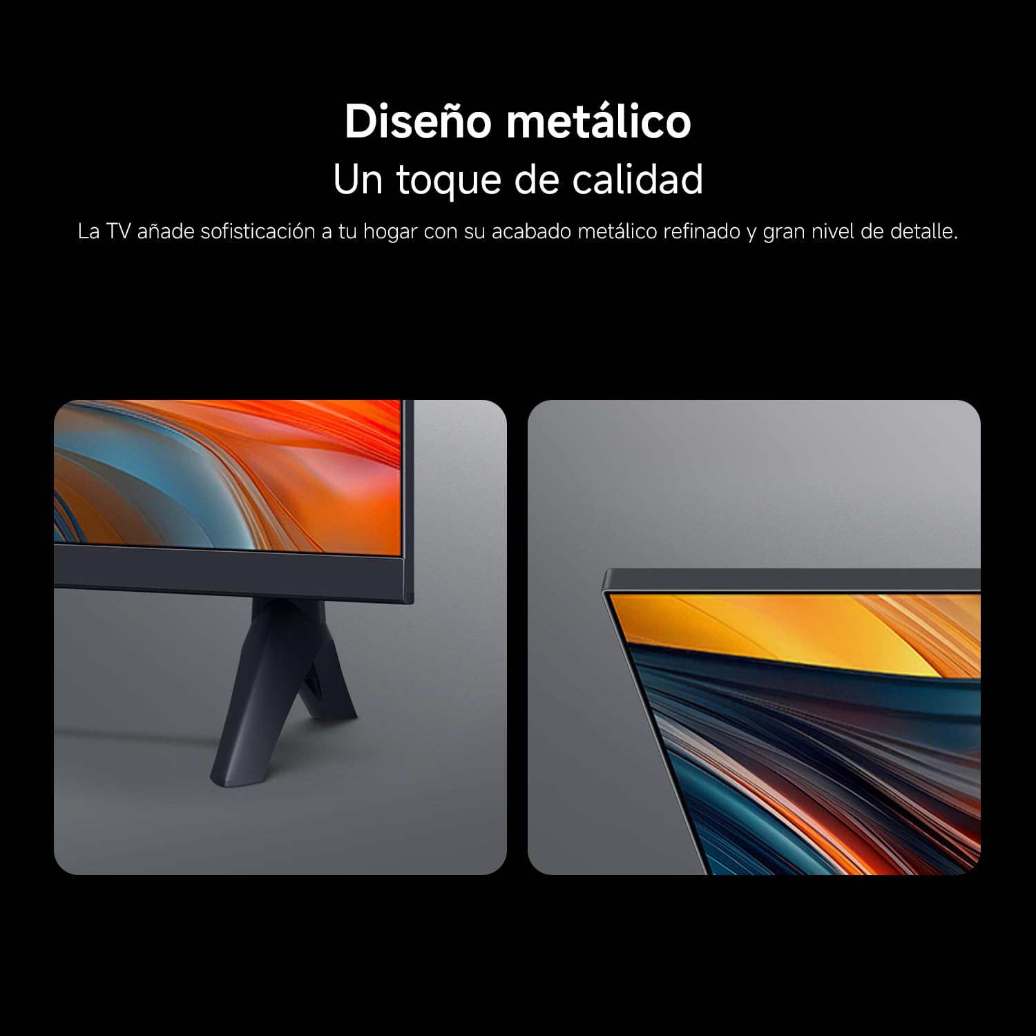 XIAOMI TV A 32 2026 | Google TV, Diseño Elegante con Bisel Ultrafino, Dolby Audio DTS:X + DTS Virtual:X1, Voice Control