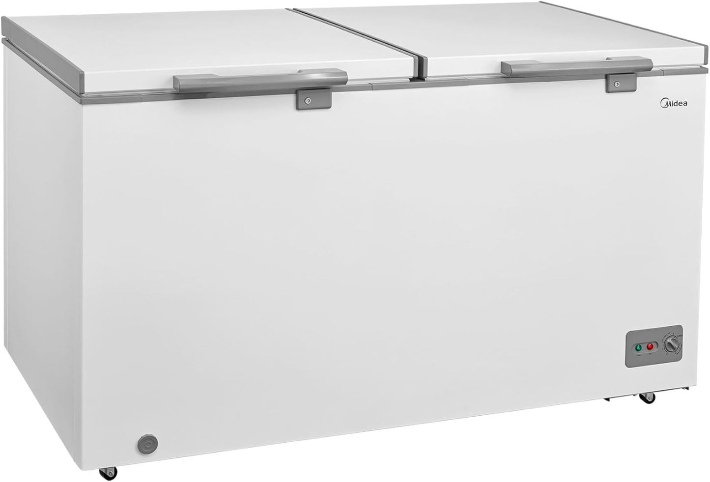 Congelador Midea Inverter Quattro Blanco 15 Pies Cúbicos;MDRC564FZM01, con 4 canastas y doble puerta