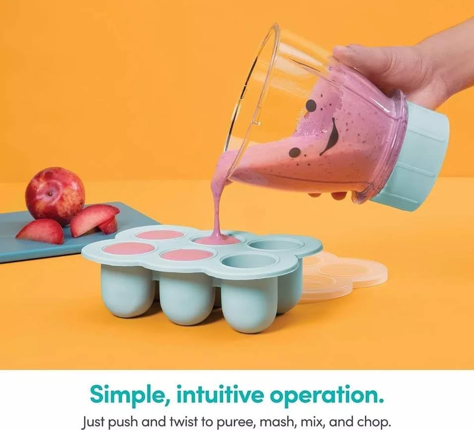 Nutribullet Baby Licuadora, Procesador de Alimentos Bebe Mod. RBNY5010 (Reacondicionado)