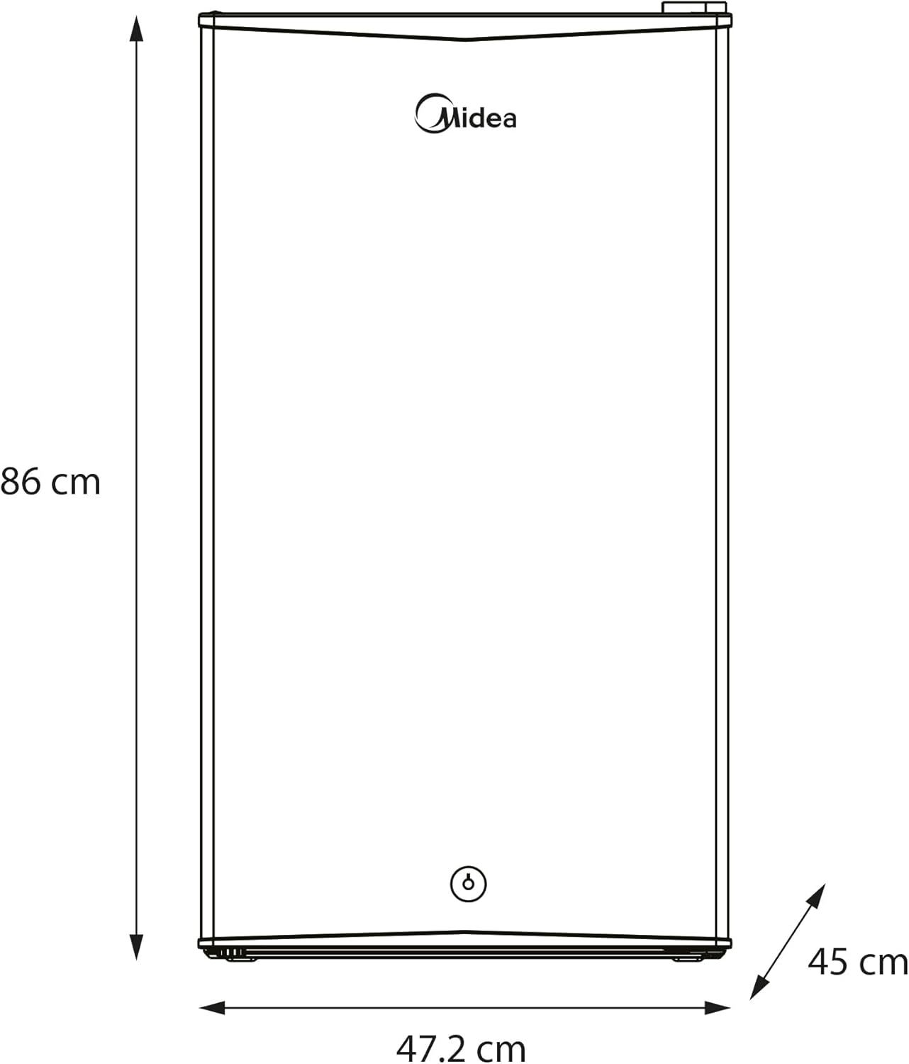 Frigobar Midea Low Frost 3.3 Pies Cúbicos; MDRD142FGM50