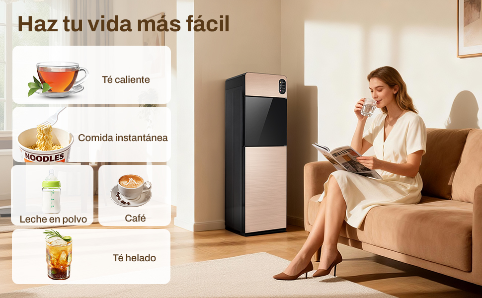 Dispensador de Agua Garrafon Oculto