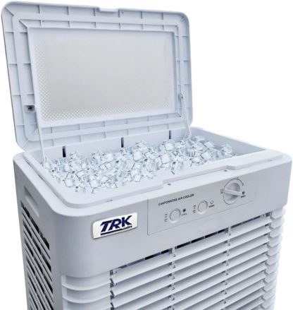 🔥 Nuevo modelo de gran éxito de ventas 2026: enfriador de aire evaporativo portátil de 300 W y 50 L - 🍃 Aire acondicionado para el hogar, el jardín y exteriores