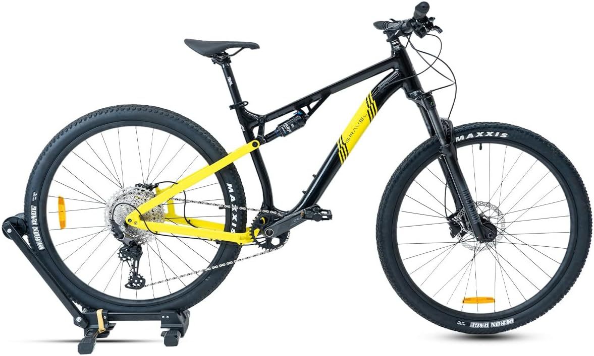GRAVEL |Bicicleta de montaña |Fuji Pro – Aluminio Ultraligero, Doble suspensión, Shimano Cues 10V, Frenos hidráulicos MT200 y Llantas Kenda 29”