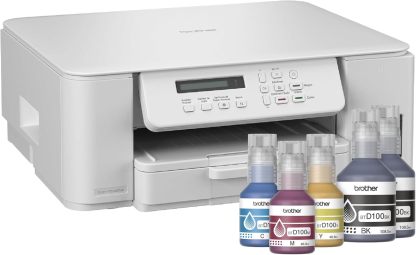 Brother Impresora Multifuncional 3 en 1 Inyección de Tinta Continua a Color DCP-T536DW | Tecnología InkBenefit Tank | Impresión Dúplex, Conectividad Wi-Fi | Impresión en Negro y Color