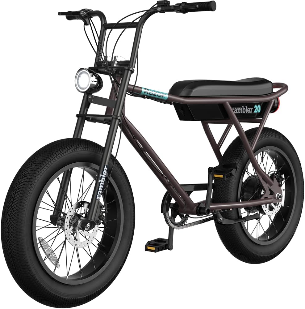 Bicicleta Eléctrica 1500W Pico | Velocidad hasta 50 km/h | Autonomía 65–110 km | Batería 48V 20Ah Extraíble | Suspensión Completa | Asiento Doble | Llantas Fat 20"