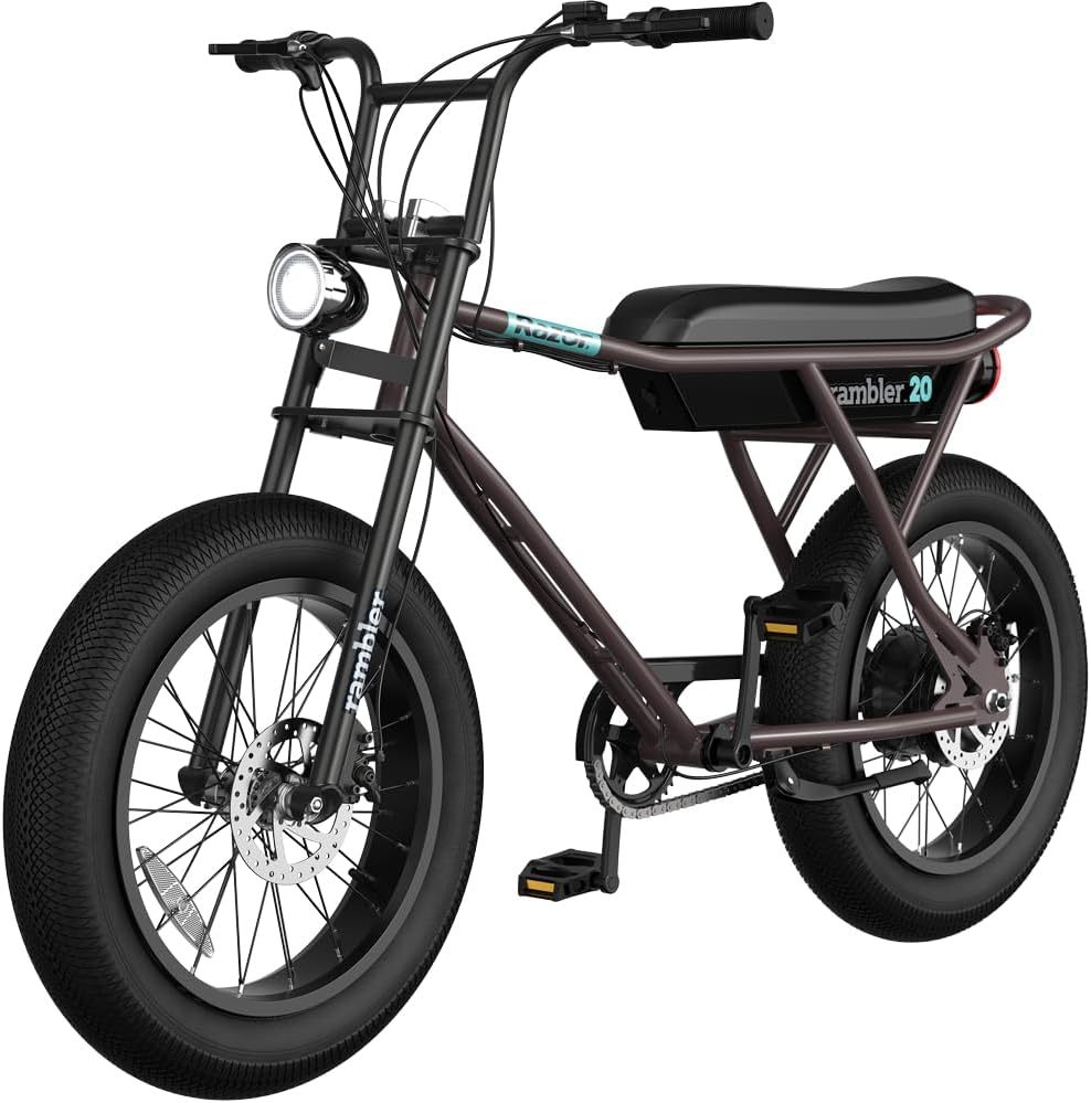 Bicicleta El��ctrica 1500W Pico | Velocidad hasta 50 km/h | Autonom��a 65�C110 km | Bater��a 48V 20Ah Extra��ble | Suspensi��n Completa | Asiento Doble | Llantas Fat 20"