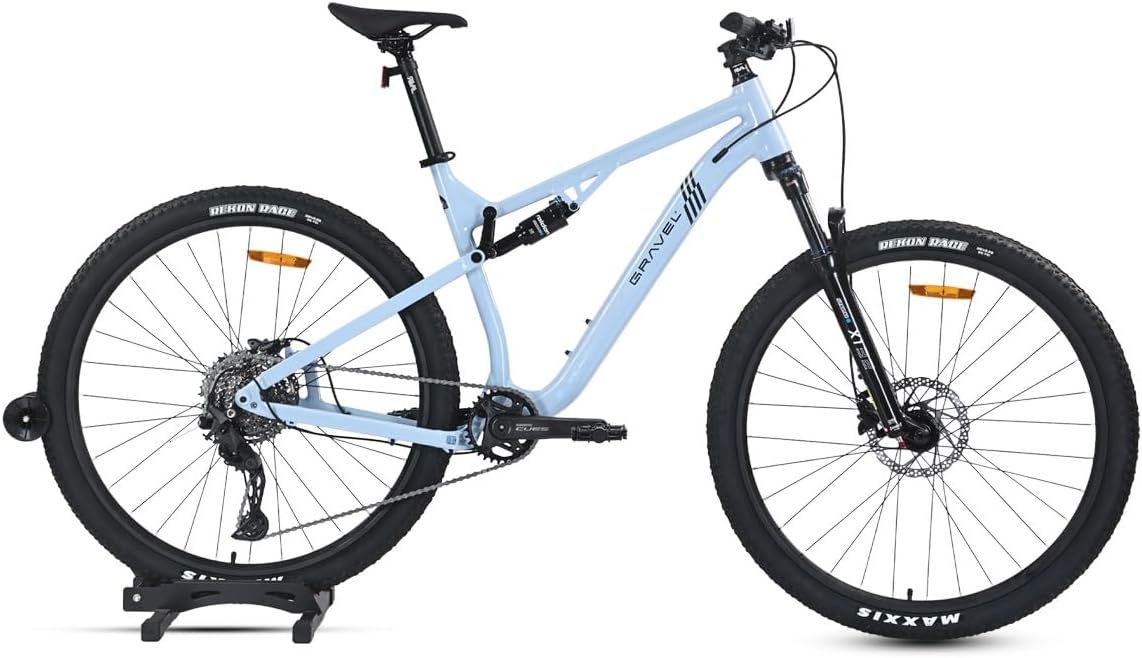 GRAVEL |Bicicleta de montaña |Fuji Pro – Aluminio Ultraligero, Doble suspensión, Shimano Cues 10V, Frenos hidráulicos MT200 y Llantas Kenda 29”