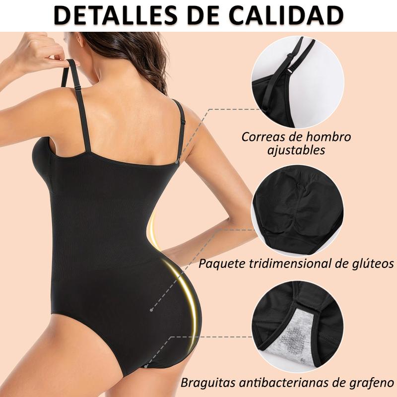 WARMHEART body moldeador,Body para mujer,Body moldeador para mujer, Body moldeador de cintura para mujer,con control de abdomen,compresión para levantamiento de glúteos,Negro,Almendra,Café Oscuro,Rosa, azul, azul rey,S M L XL