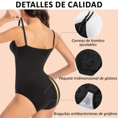 WARMHEART body moldeador,Body para mujer,Body moldeador para mujer, Body moldeador de cintura para mujer,con control de abdomen,compresión para levantamiento de glúteos,Negro,Almendra,Café Oscuro,Rosa, azul, azul rey,S M L XL