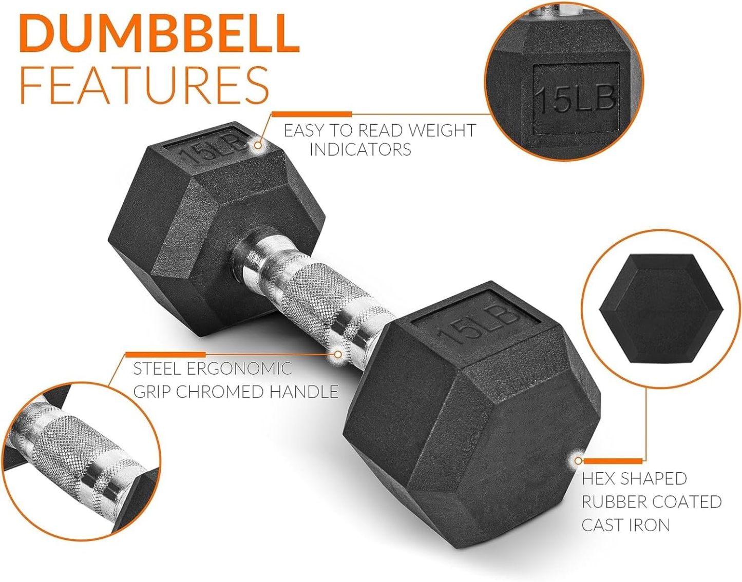 Set de Mancuernas Hexagonales con Rack en A (5LB, 10LB, 15LB, 20LB), Mancuerna Hexagonal con Revestimiento de Goma, Ideal para Gimnasio en Casa, Entrenamiento y Gimnasio para hombres y mujeres, 8 pesas