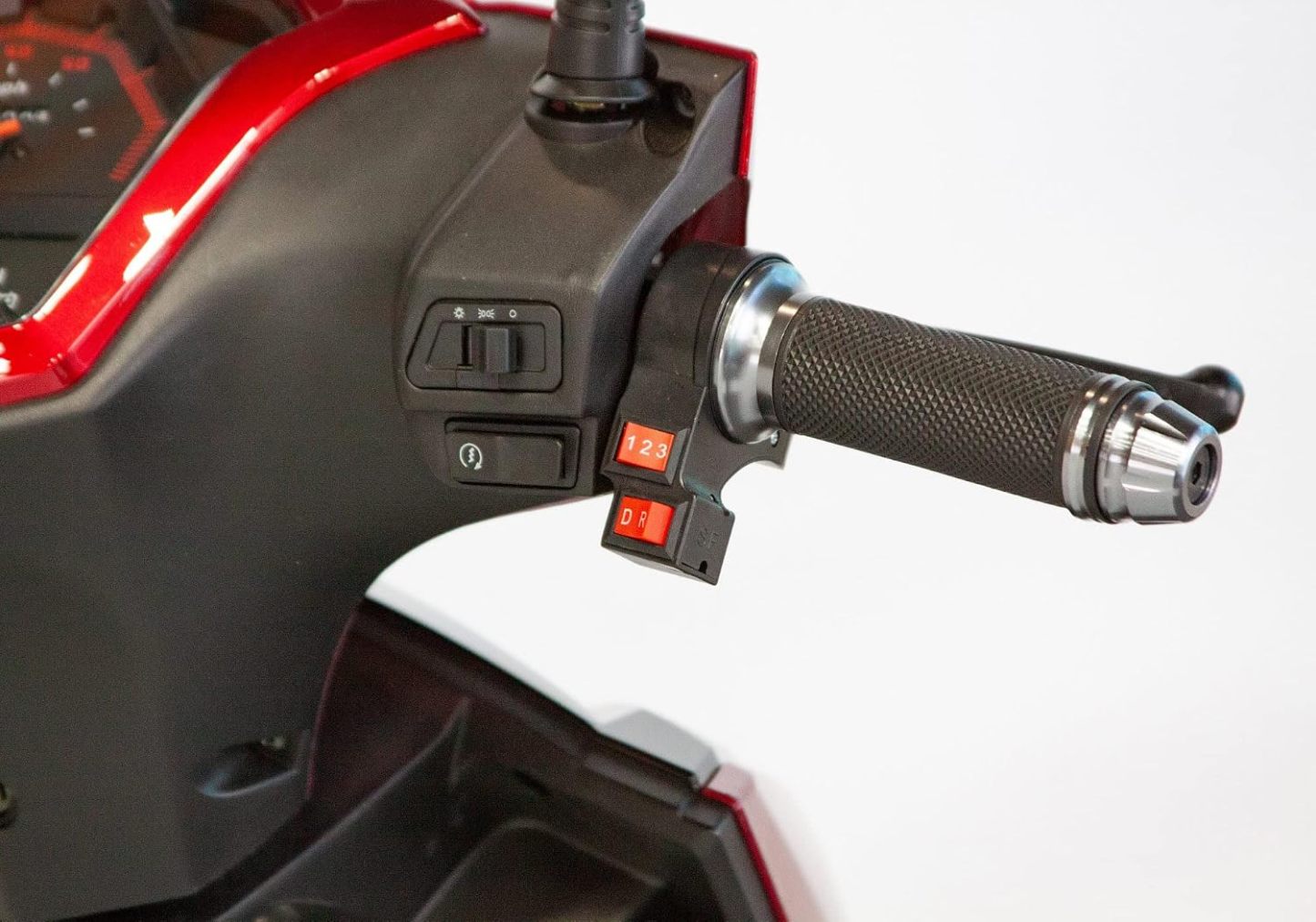 Deluxe Velocity Fast High Performance Recreational Electric Mobility Scooter 3 Wheel – for Seniors Up to 15 Mph & 40 Miles per Battery Charge 500-Watt Motor 400lbs Weight Capacity Red, Blue