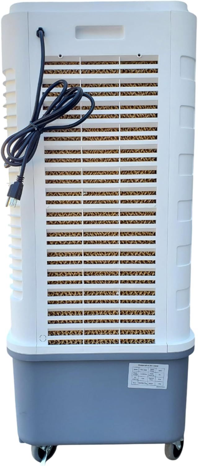 🔥 Nuevo modelo de gran éxito de ventas 2026: enfriador de aire evaporativo portátil de 300 W y 50 L - 🍃 Aire acondicionado para el hogar, el jardín y exteriores