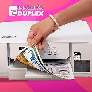 BROTHER Impresora Multifuncional,Tinta continua,DCP-T236DW,InkBenefit Tank,Impresión Dúplex,Wi-Fi