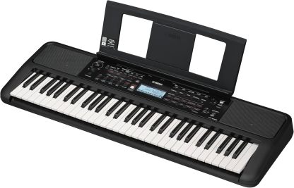 Teclado Yamaha PSRE-383 con adaptador de corriente PA130