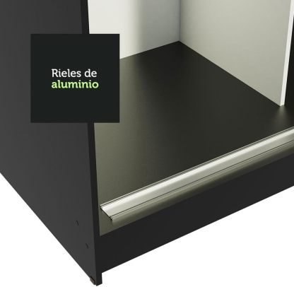 Madesa Ropero Closet con 3 Puertas y 1 Espejo Reno - Marrón