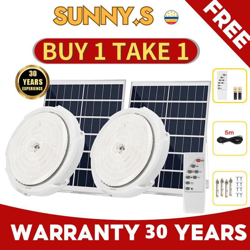Lámpara de techo LED solar impermeable para interiores SUNNY-S (COMPRA 1 Y LLÉVATE 1 GRATIS)