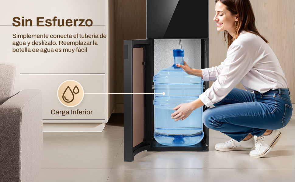 Dispensador de Agua Garrafon Oculto