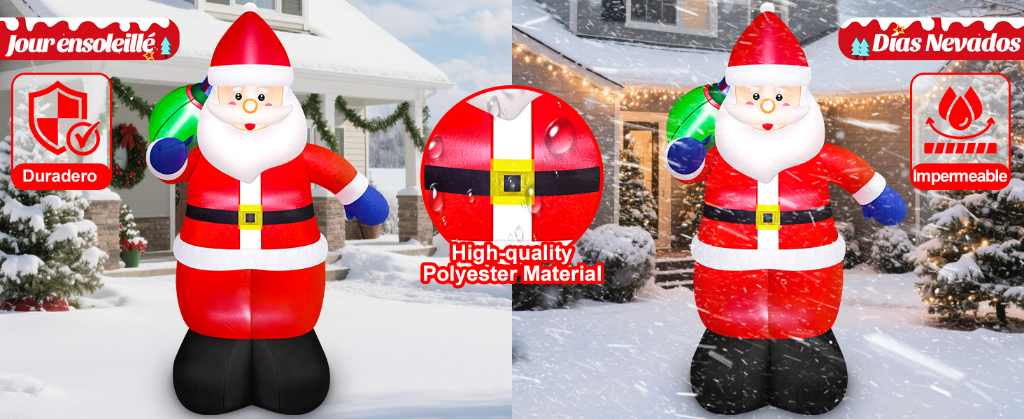 inflables de navidad