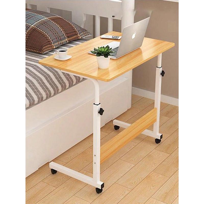 Carrito Organizador  con 3 Niveles Multifuncional y Elegante con Ruedas Giratorias 360° y Cubierta de Madera para Almacenamiento de Frutas y Utensilios