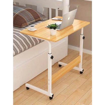 Carrito Organizador  con 3 Niveles Multifuncional y Elegante con Ruedas Giratorias 360° y Cubierta de Madera para Almacenamiento de Frutas y Utensilios