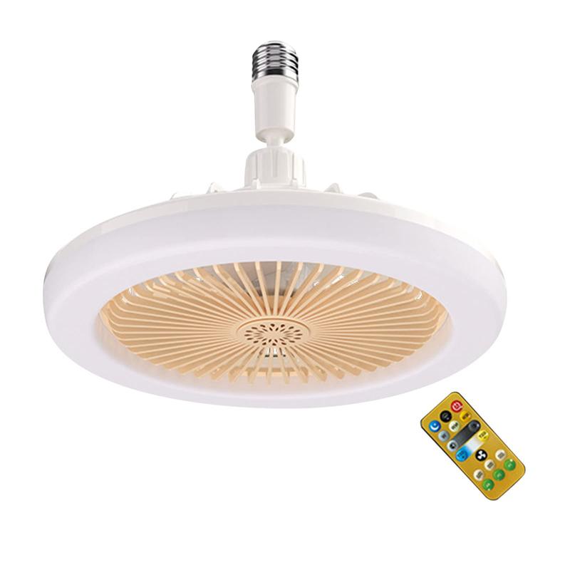 Lámpara ventilador con difusor de aromas y control remoto,Ventilador de techo cerrado con luz – Pequeños ventiladores de enchufe sin aspas de 10 pulgadas con control remoto, luces LED regulables de 3 velocidades de viento para garaje, sala de