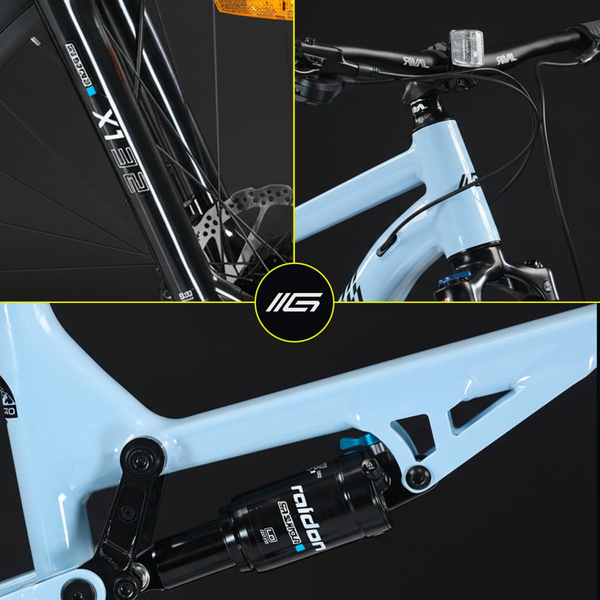 GRAVEL |Bicicleta de montaña |Fuji Pro – Aluminio Ultraligero, Doble suspensión, Shimano Cues 10V, Frenos hidráulicos MT200 y Llantas Kenda 29”