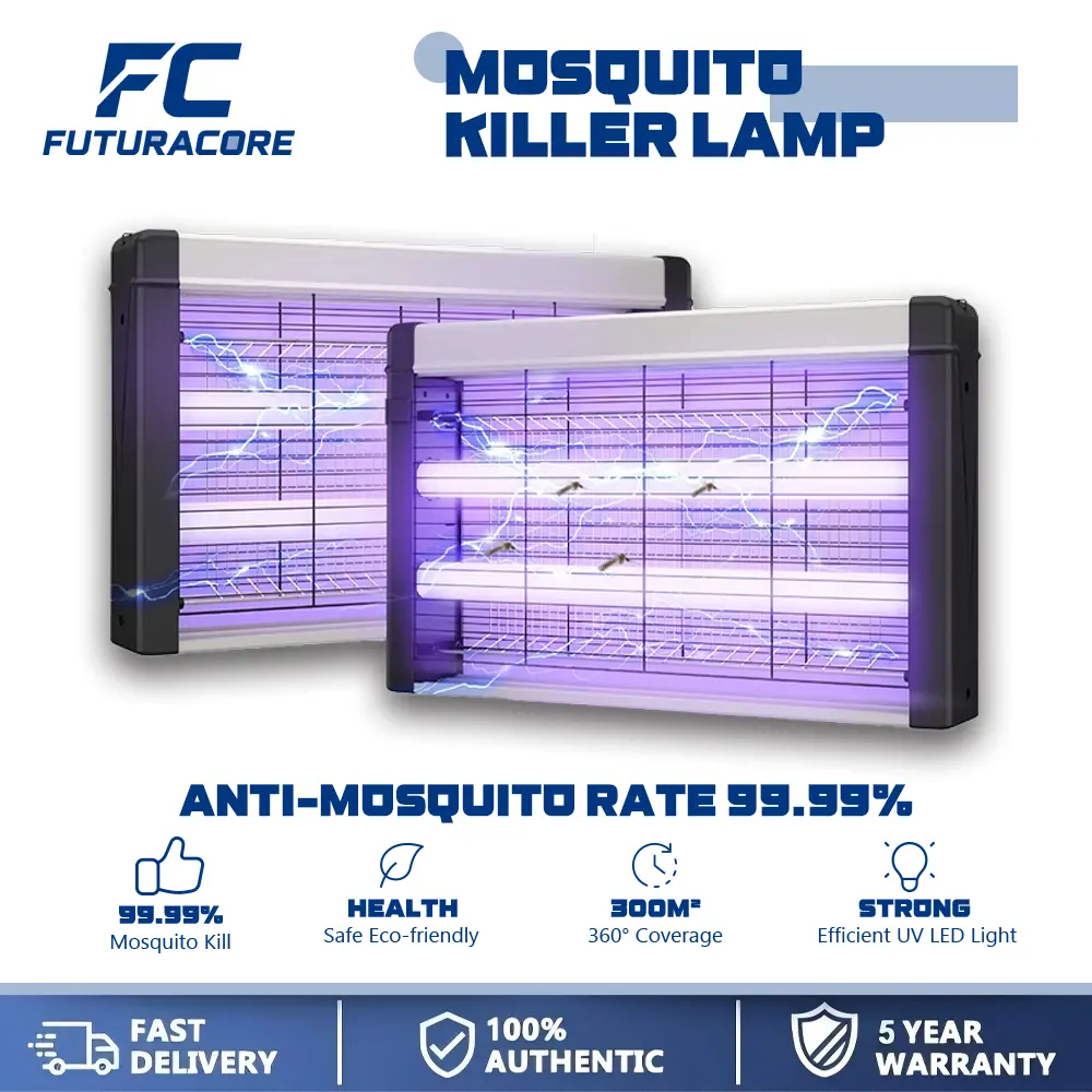 【Compra uno y llévate otro gratis】 Lámpara antimosquitos nueva de 2026, atrae moscas y repele mosquitos, diseño silencioso, ideal para restaurantes.