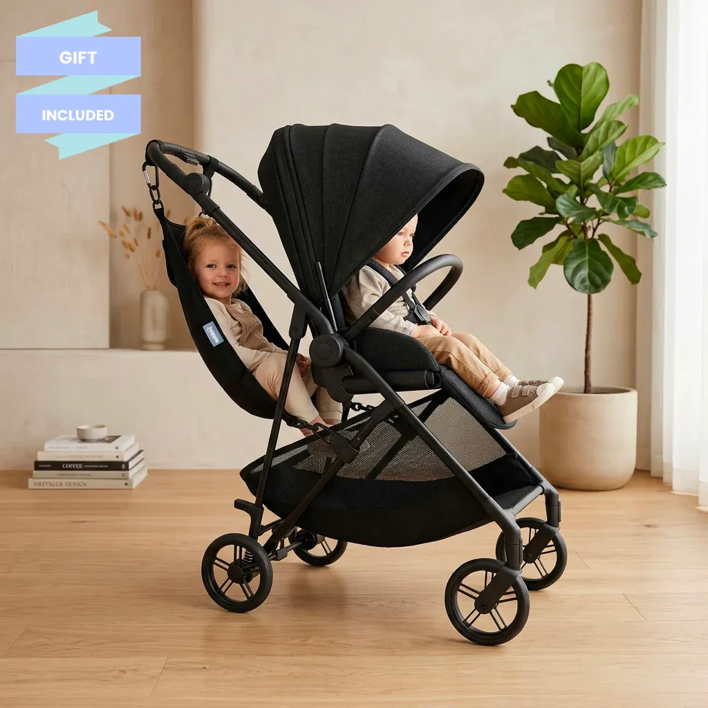 Asiento adicional inteligente diseñado específicamente para su segundo hijo.