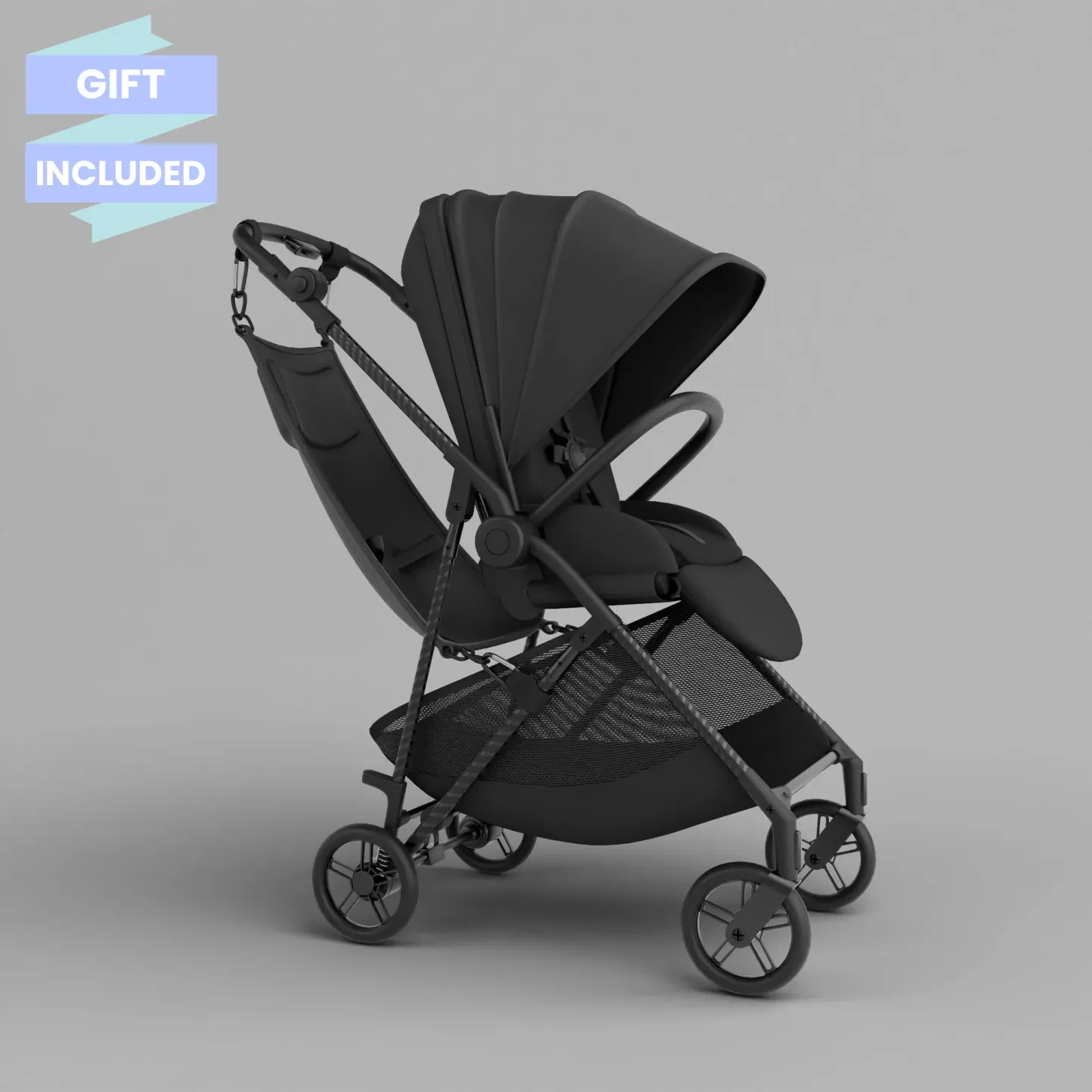 Asiento adicional inteligente diseñado específicamente para su segundo hijo.