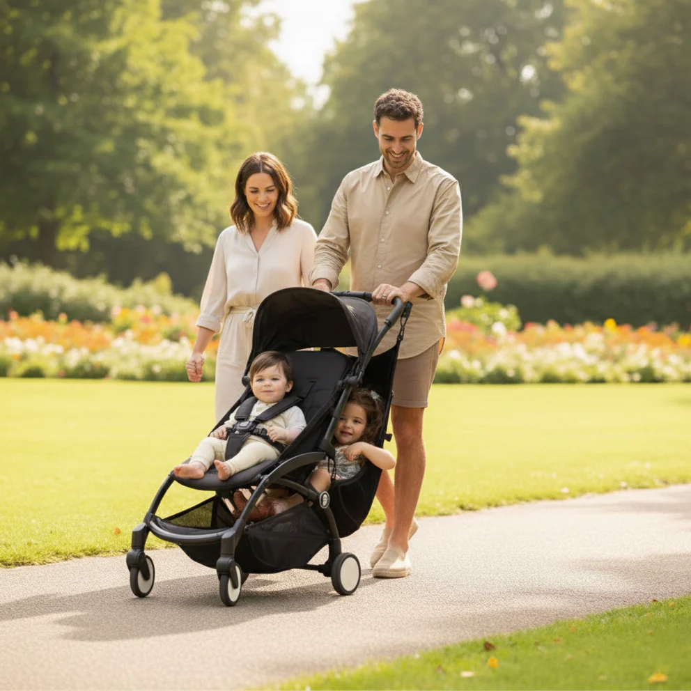 Asiento adicional inteligente diseñado específicamente para su segundo hijo.