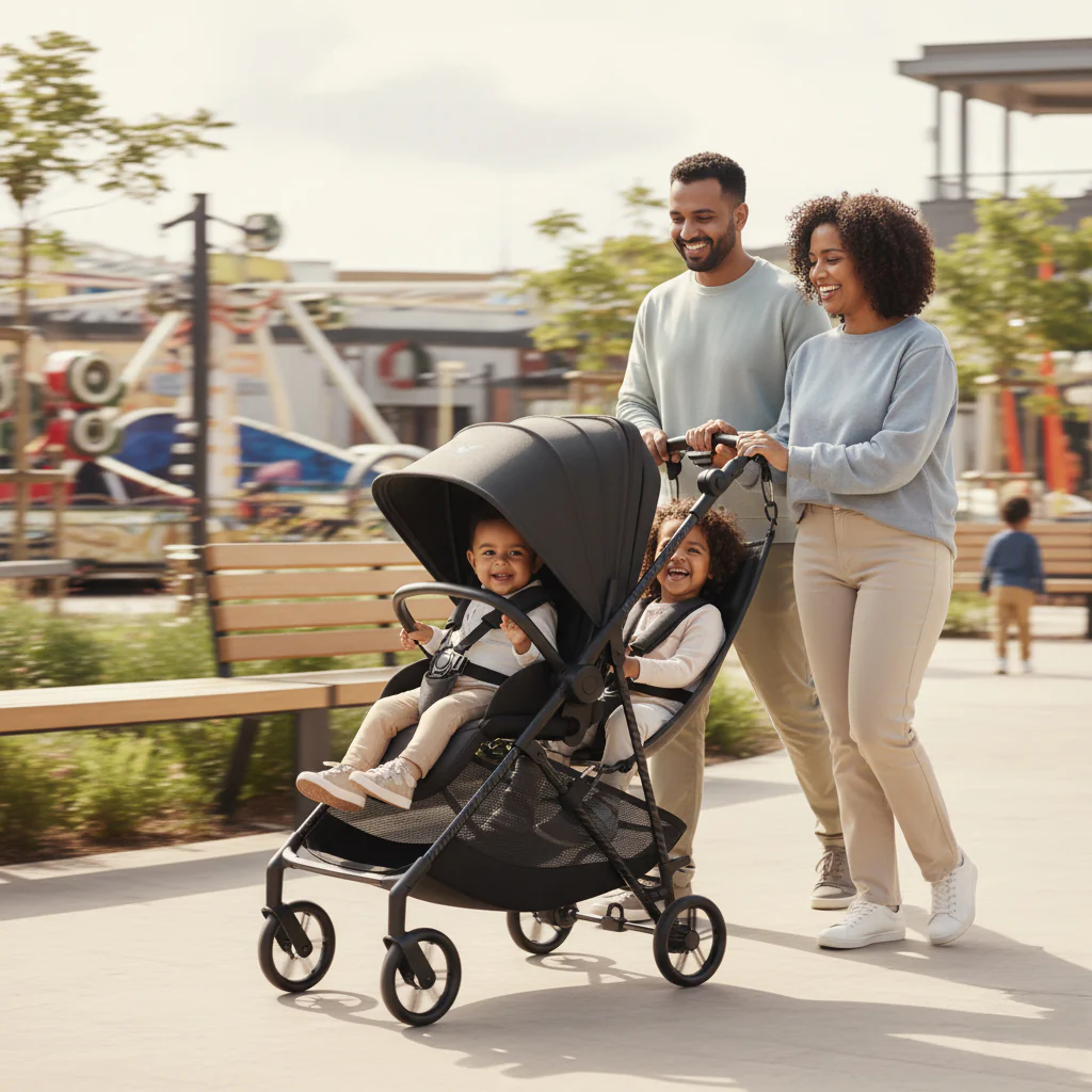 Asiento adicional inteligente diseñado específicamente para su segundo hijo.