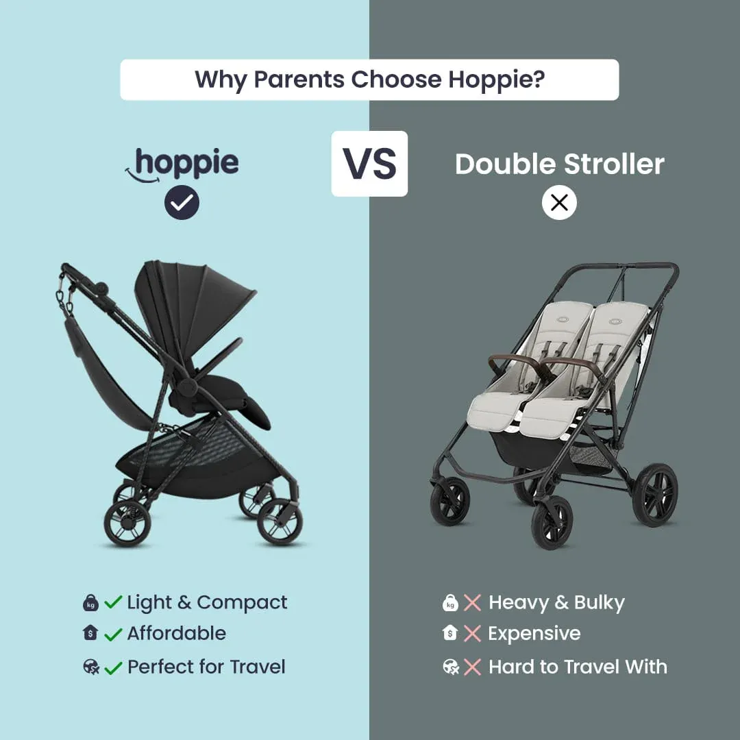 Asiento adicional inteligente diseñado específicamente para su segundo hijo.
