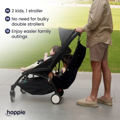 Asiento adicional inteligente diseñado específicamente para su segundo hijo.