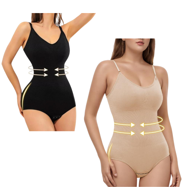 WARMHEART body moldeador,Body para mujer,Body moldeador para mujer, Body moldeador de cintura para mujer,con control de abdomen,compresión para levantamiento de glúteos,Negro,Almendra,Café Oscuro,Rosa, azul, azul rey,S M L XL