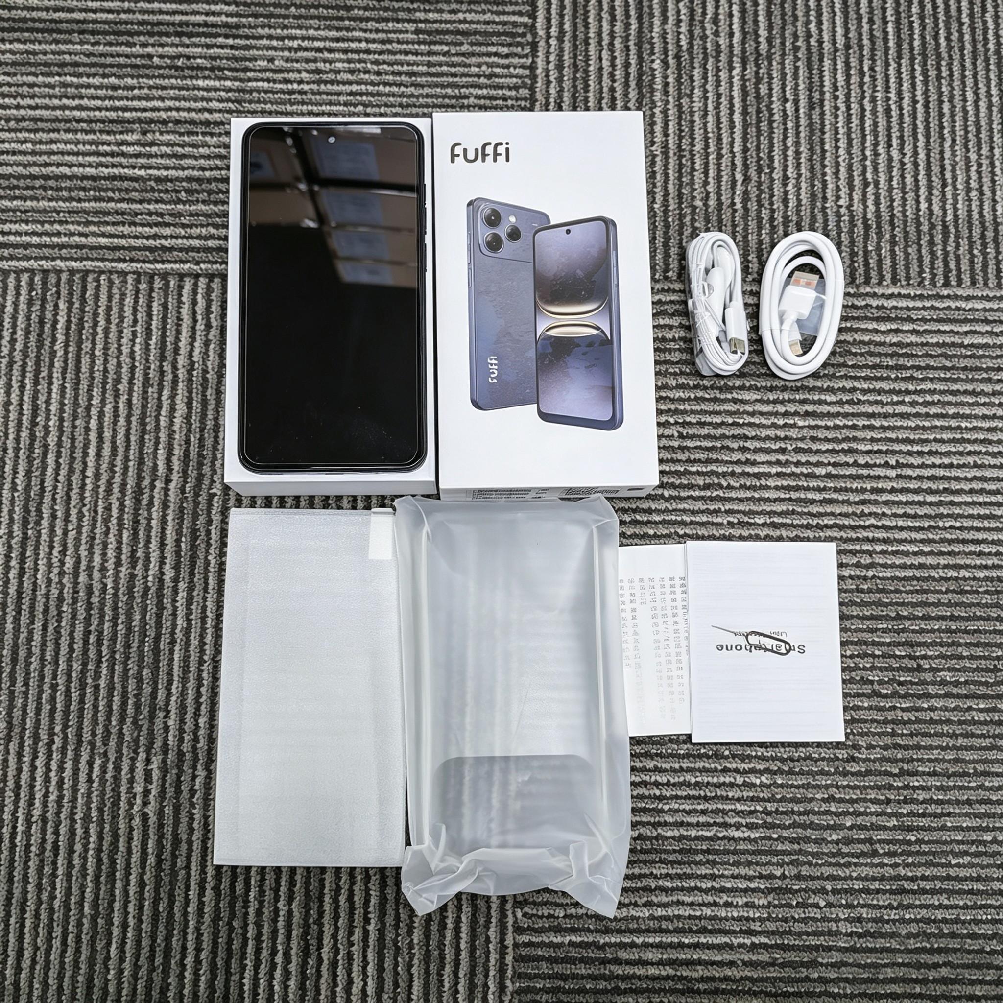 FUFFI M17 Pro Smartphone, Large Screen Smartphone, 6.56-inch HD Screen, Global 4G Network, Dual-SIM, Quad-Core Processor, 3GB RAM + 32GB ROM, 3100mAh Battery, Android OS, Android Cell Phone