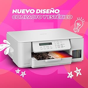 BROTHER Impresora Multifuncional,Tinta continua,DCP-T236DW,InkBenefit Tank,Impresión Dúplex,Wi-Fi