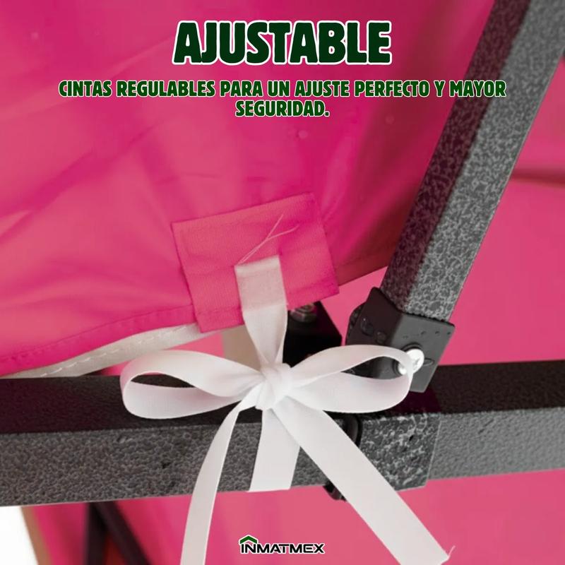CARPA PLEGABLE 3X3 IMPERMEABLE PARA EVENTOS Y EXTERIOR