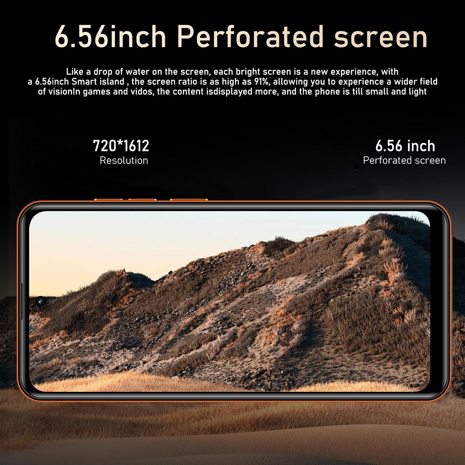 FUFFI M17 Pro Smartphone, Large Screen Smartphone, 6.56-inch HD Screen, Global 4G Network, Dual-SIM, Quad-Core Processor, 3GB RAM + 32GB ROM, 3100mAh Battery, Android OS, Android Cell Phone