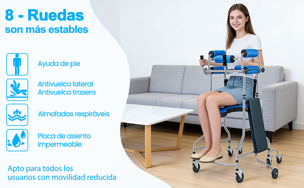 Andadera para Adulto con Asiento