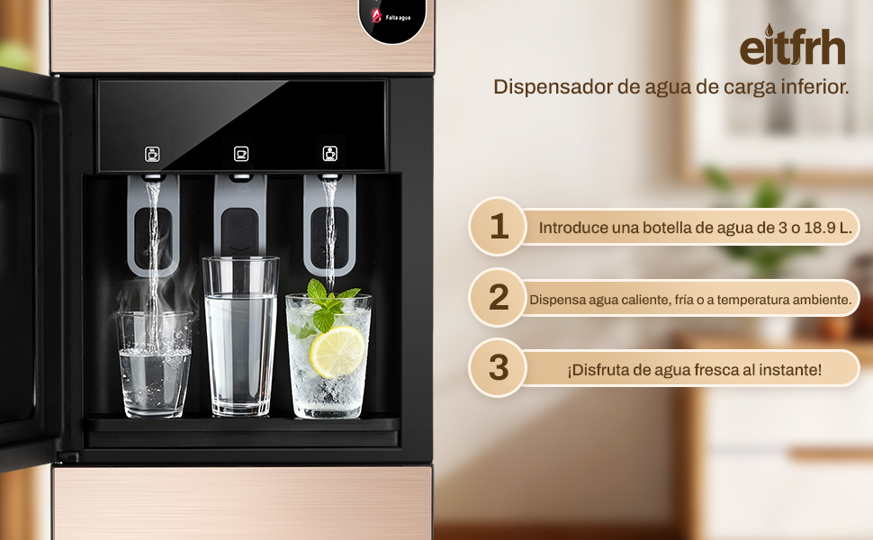 Dispensador de Agua Garrafon Oculto