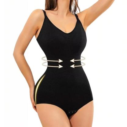 WARMHEART body moldeador,Body para mujer,Body moldeador para mujer, Body moldeador de cintura para mujer,con control de abdomen,compresión para levantamiento de glúteos,Negro,Almendra,Café Oscuro,Rosa, azul, azul rey,S M L XL