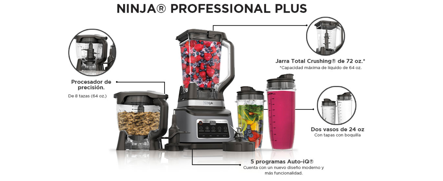 licuadora ninja, cocina, procesador de comida, licuadora