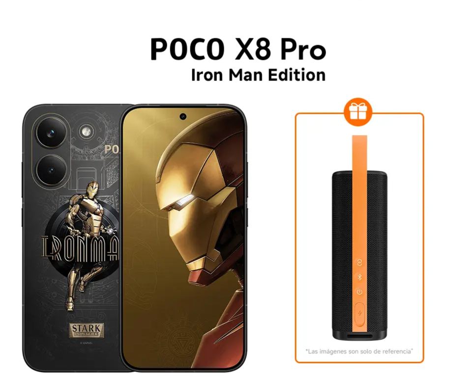 POCO X8 Pro | Con regalo exclusivo | Procesador Dimensity 8500-Ultra | Batería de 6500mAh (típ) con HyperCharge de 100W | Pantalla AMOLED ultrabrillante de 1.5K y 120Hz | Cámara Sony IMX882 de 50MP con OIS | Resistencia al polvo y al agua IP68