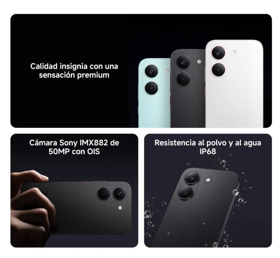 POCO X8 Pro | Con regalo exclusivo | Procesador Dimensity 8500-Ultra | Batería de 6500mAh (típ) con HyperCharge de 100W | Pantalla AMOLED ultrabrillante de 1.5K y 120Hz | Cámara Sony IMX882 de 50MP con OIS | Resistencia al polvo y al agua IP68